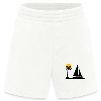 Voile - Short bio épais fabriqué en UE - OFF WHITE - Devant