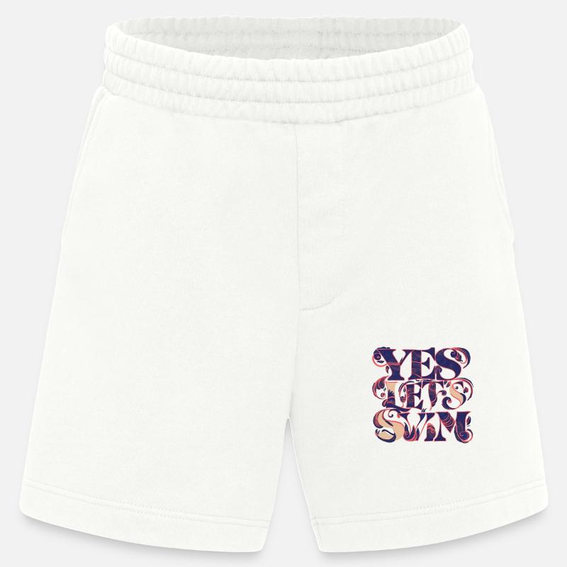 Entdecken Sie Aquatic Paradise! - Heavyweight Shorts - made by SPREAD  - OFF WHITE
