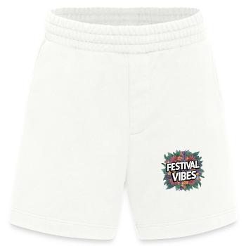 Festival Vibes - Heavyweight Shorts - made by SPREAD  - OFF WHITE - Vorne