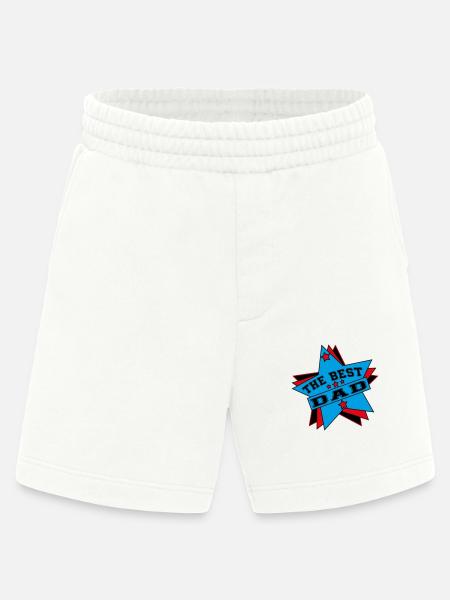 DER BESTE VATER - Heavyweight Shorts - made by SPREAD - OFF WHITE
