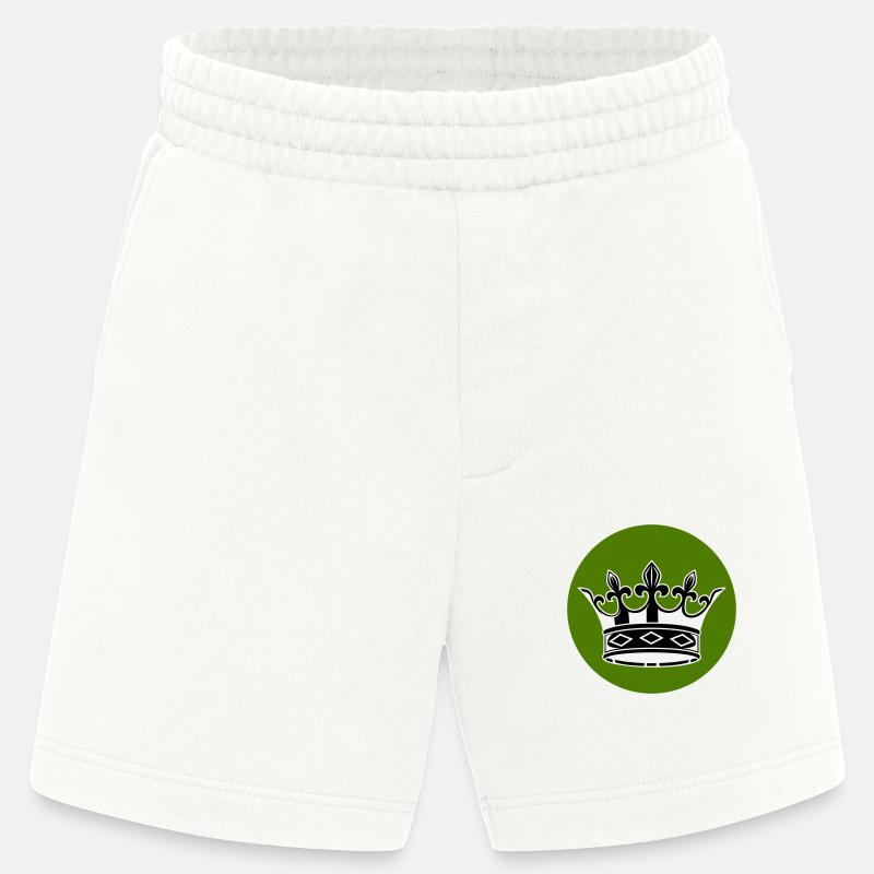 krone 1 - Heavyweight Shorts - made by SPREAD  - OFF WHITE