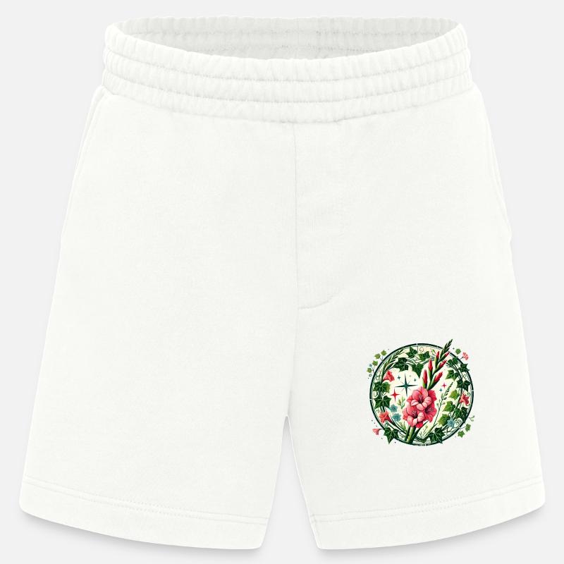 Gladiole - Heavyweight Shorts - made by SPREAD - OFF WHITE
