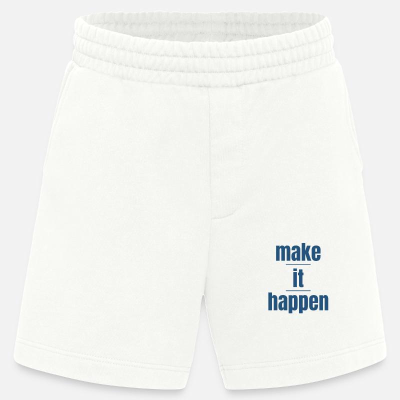 Machen Sie es möglich - Heavyweight Shorts - made by SPREAD  - OFF WHITE