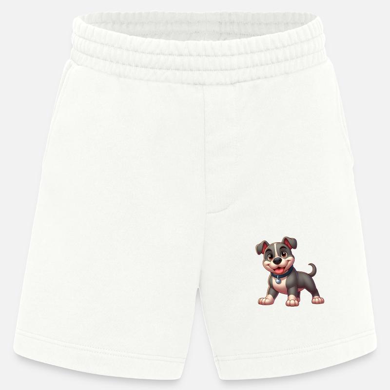 Pitbull (Pitbull) - Heavyweight Shorts - made by SPREAD  - OFF WHITE