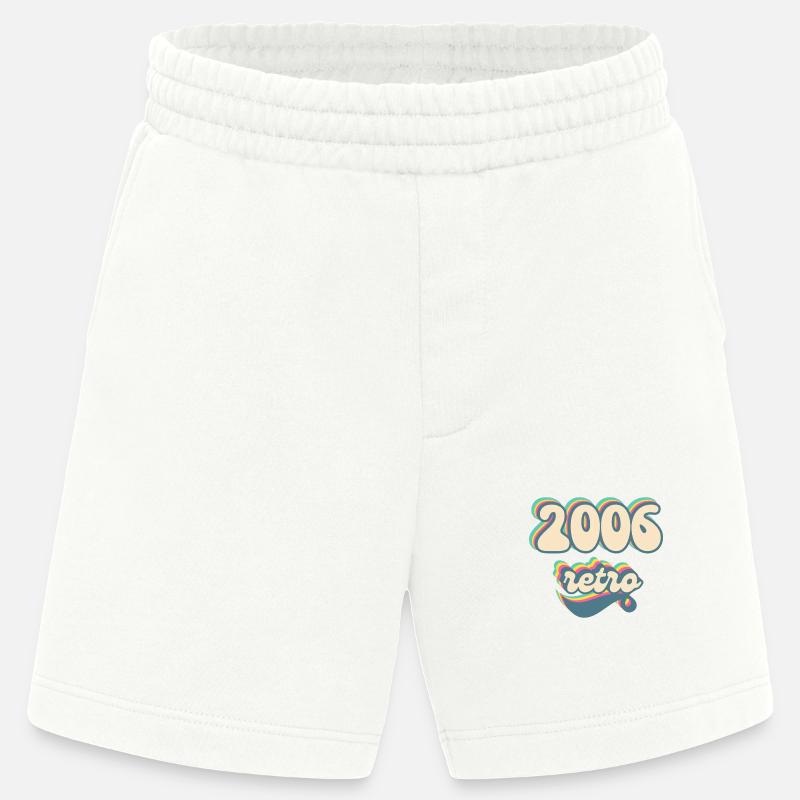 2006 Retro Geschenkidee - Heavyweight Shorts - made by SPREAD  - OFF WHITE
