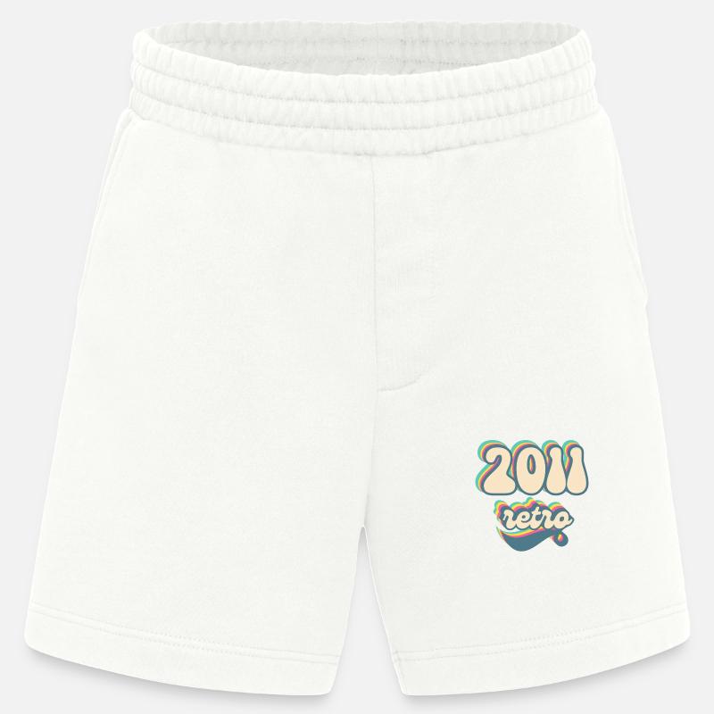 2011 Retro Gift Idea - Heavyweight Shorts - made by SPREAD - OFF WHITE