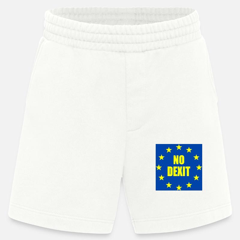 No dexit - Short bio épais fabriqué en UE - OFF WHITE