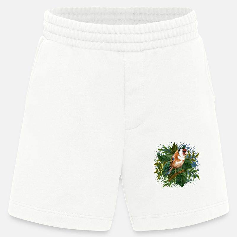 Bunter Vogel - Heavyweight Shorts - made by SPREAD  - OFF WHITE