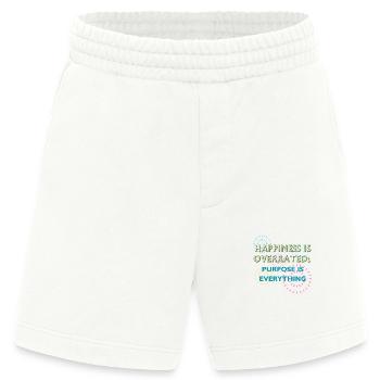Purpose Is Everything Inspirational Design - Heavyweight Shorts - made by SPREAD  - OFF WHITE - Front