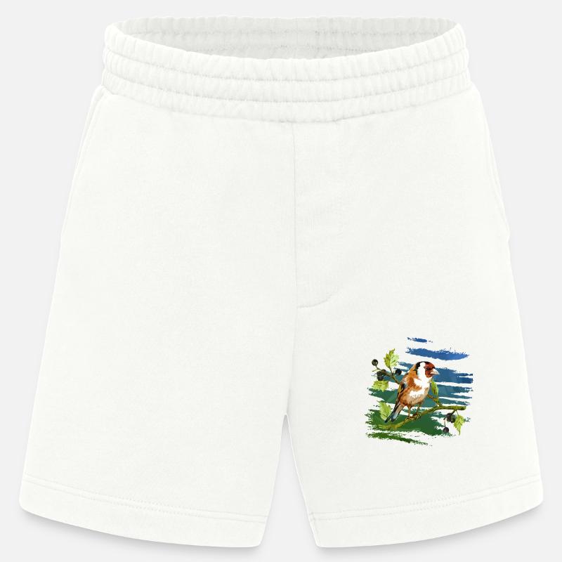 Bunter Vogel - Heavyweight Shorts - made by SPREAD  - OFF WHITE