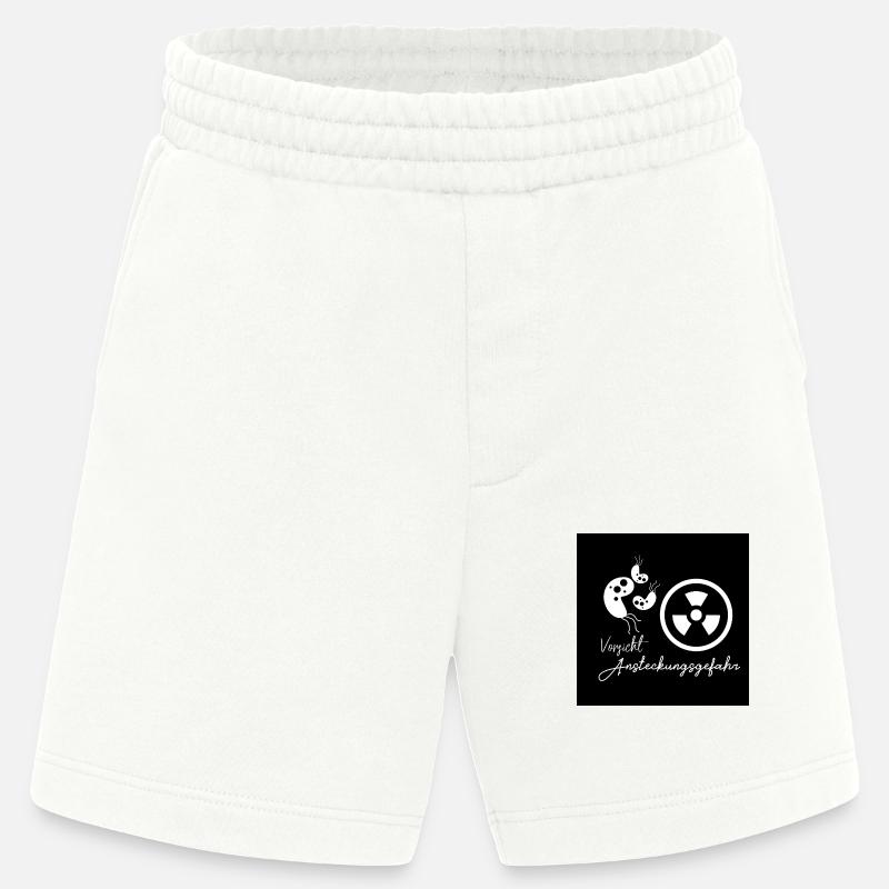 Gute besserung - Heavyweight Shorts - made by SPREAD  - OFF WHITE