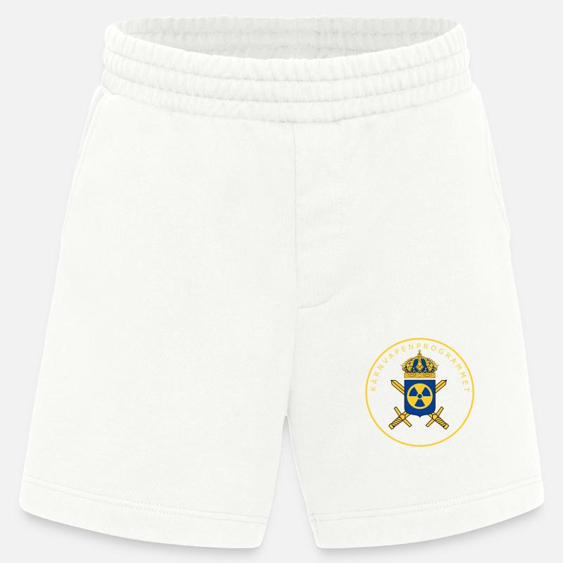 Das schwedische Atomwaffenprogramm - Heavyweight Shorts - made by SPREAD  - OFF WHITE