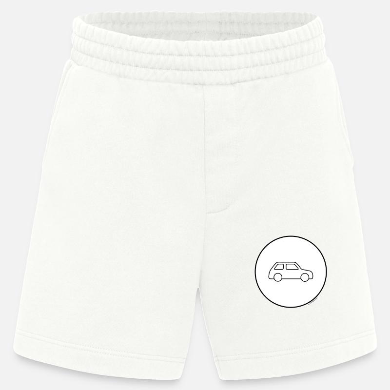 einfach ein Auto - Heavyweight Shorts - made by SPREAD  - OFF WHITE