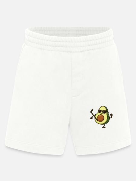 Avocado Karate - Heavyweight Shorts - made by SPREAD - OFF WHITE
