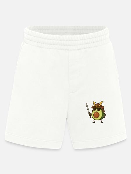 Avocado Samurai - Heavyweight Shorts - made by SPREAD - OFF WHITE