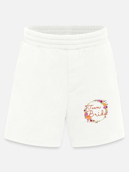 Team Bride Lesbian /Team Braut Lesbisch - Heavyweight Shorts - made by SPREAD  - OFF WHITE