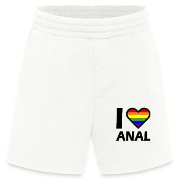 I love - Heavyweight Shorts - made by SPREAD  - OFF WHITE - Vorne