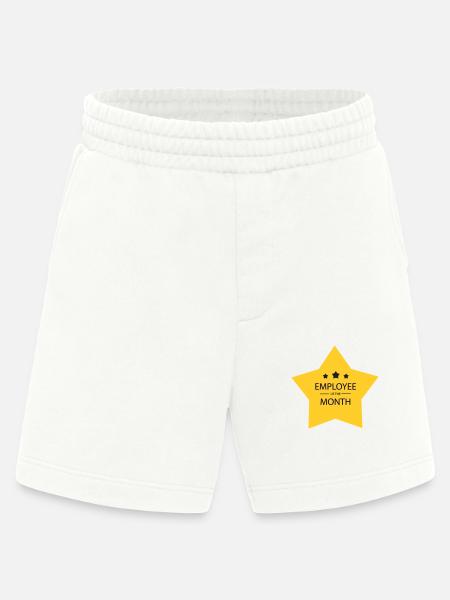 Employé du mois - Short bio épais fabriqué en UE - OFF WHITE
