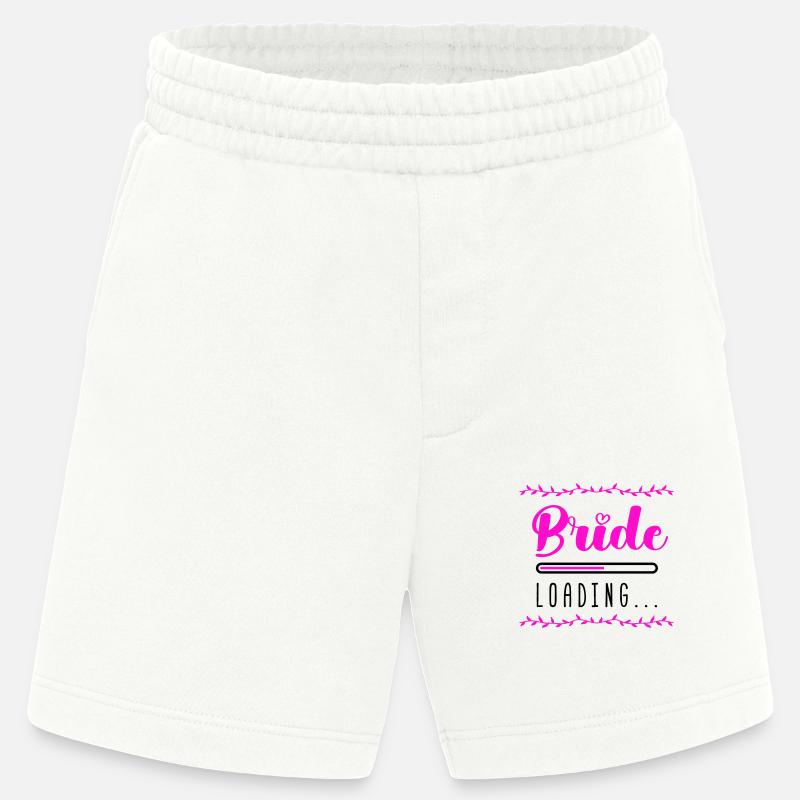 bride loading - Heavyweight Shorts - made by SPREAD  - OFF WHITE