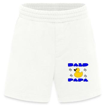 BALD PAPA - Heavyweight Shorts - made by SPREAD  - OFF WHITE - Front