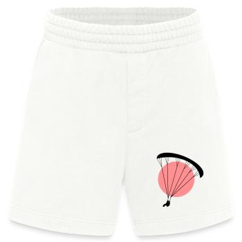 Paraglider Sunset Vektor - Heavyweight Shorts - made by SPREAD  - OFF WHITE - Vorne