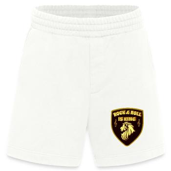 Rock & Roll ist King King of Rock and Roll - Heavyweight Shorts - made by SPREAD  - OFF WHITE - Vorne