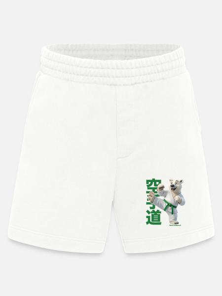 Karate Eisbär - Heavyweight Shorts - made by SPREAD - OFF WHITE