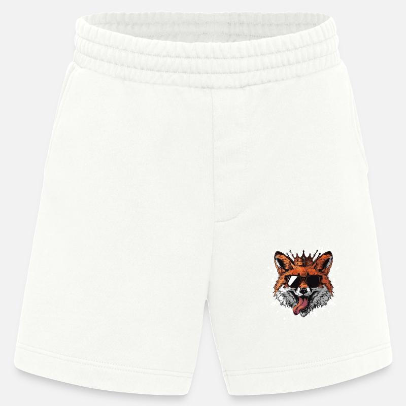 Fox Comic - Heavyweight Shorts - made by SPREAD  - OFF WHITE
