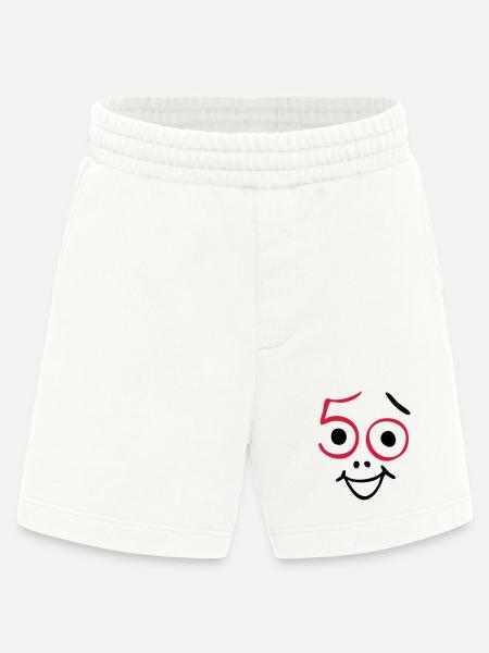50 ans et toujours frais! - Short bio épais fabriqué en UE - OFF WHITE