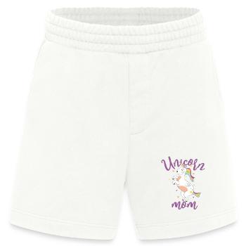 Einhorn Mutter - Mütter sind Unicorn Special - Heavyweight Shorts - made by SPREAD  - OFF WHITE - Vorne