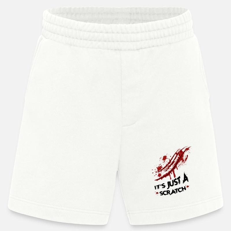 Just a scratch - Heavyweight Shorts - made by SPREAD  - OFF WHITE