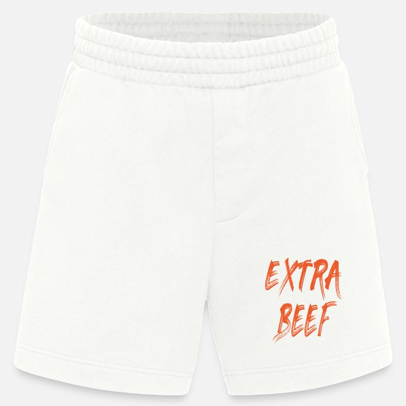 Das Extra Rindfleisch - Heavyweight Shorts - made by SPREAD - OFF WHITE
