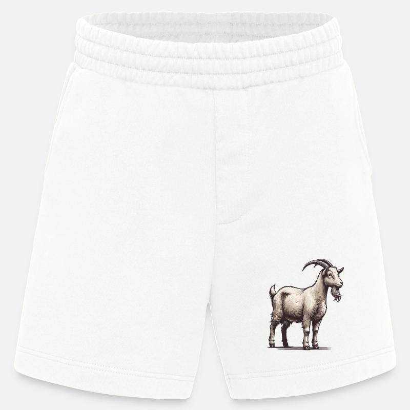Ziege - Heavyweight Shorts - made by SPREAD  - OFF WHITE