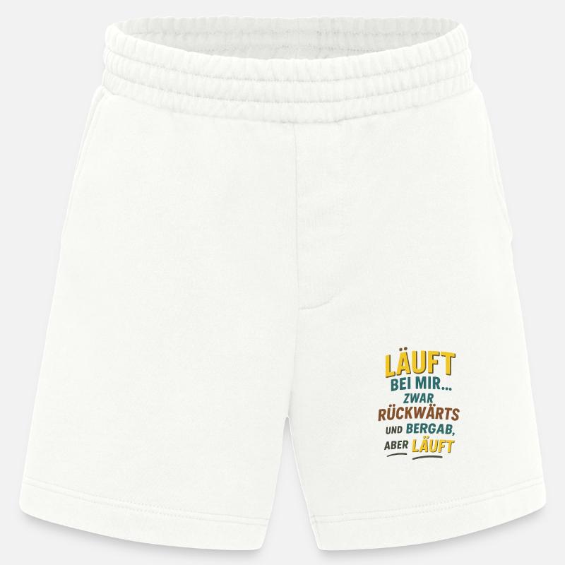 Bizarre, honnête et merveilleusement autodérision. - Short bio épais fabriqué en UE - OFF WHITE