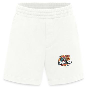 Gaming - Controller - Heavyweight Shorts - made by SPREAD  - OFF WHITE - Vorne