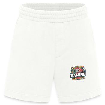 Gaming - Controller - Heavyweight Shorts - made by SPREAD  - OFF WHITE - Vorne