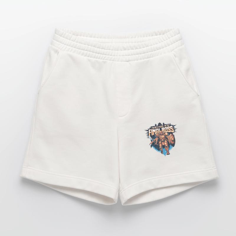 I'm the FinalBoss – Mächtiger Charakter Heavyweight Shorts - made by SPREAD 