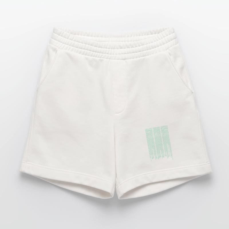Matrix code Heavyweight Shorts - made by SPREAD 