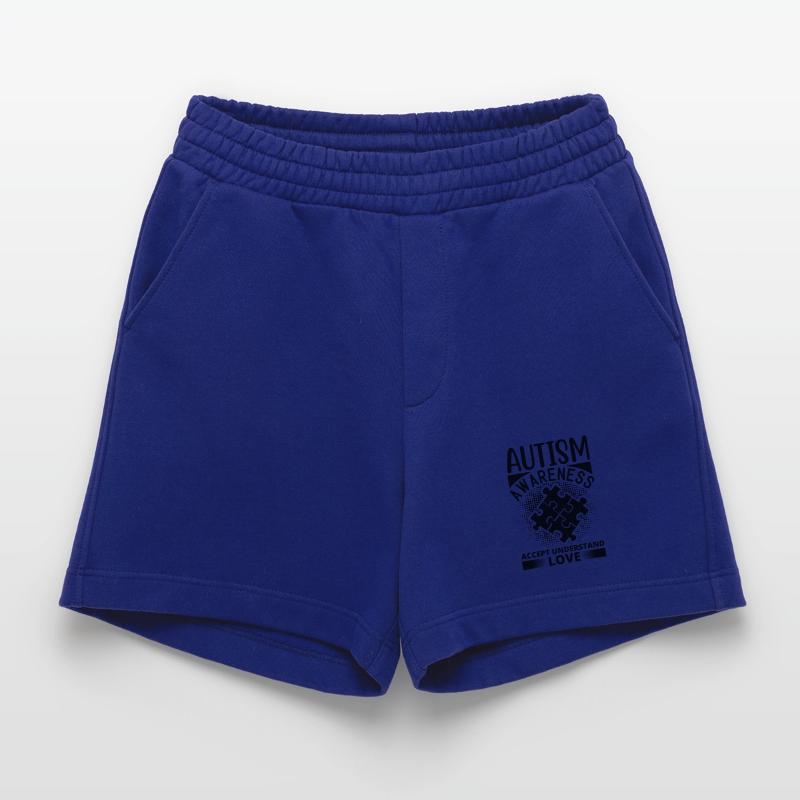 Vibrant pattern on elegant fabric Heavyweight Shorts - made by SPREAD 