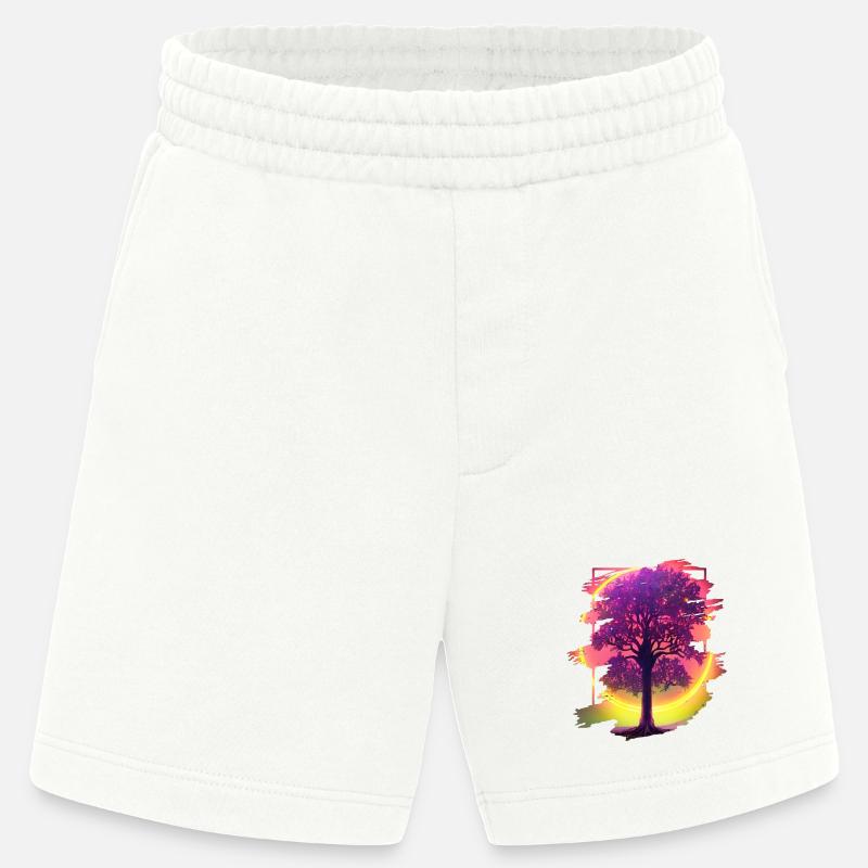 Lebensbaum - Heavyweight Shorts - made by SPREAD - OFF WHITE