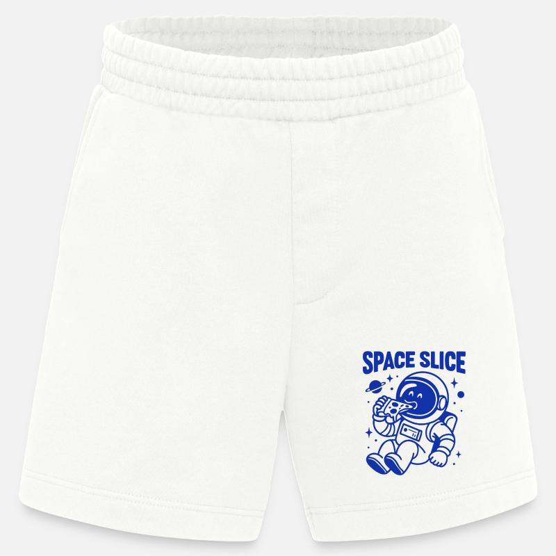 Conception de bébé astronaute de l’espace - Short bio épais fabriqué en UE - OFF WHITE