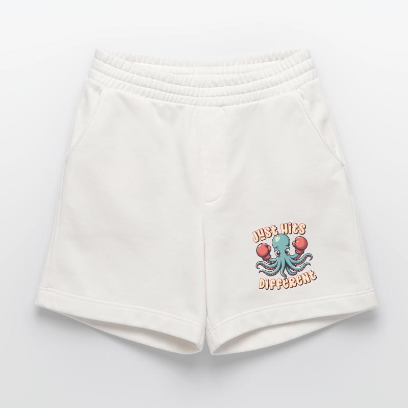 Frappe simplement différemment Short bio épais fabriqué en UE