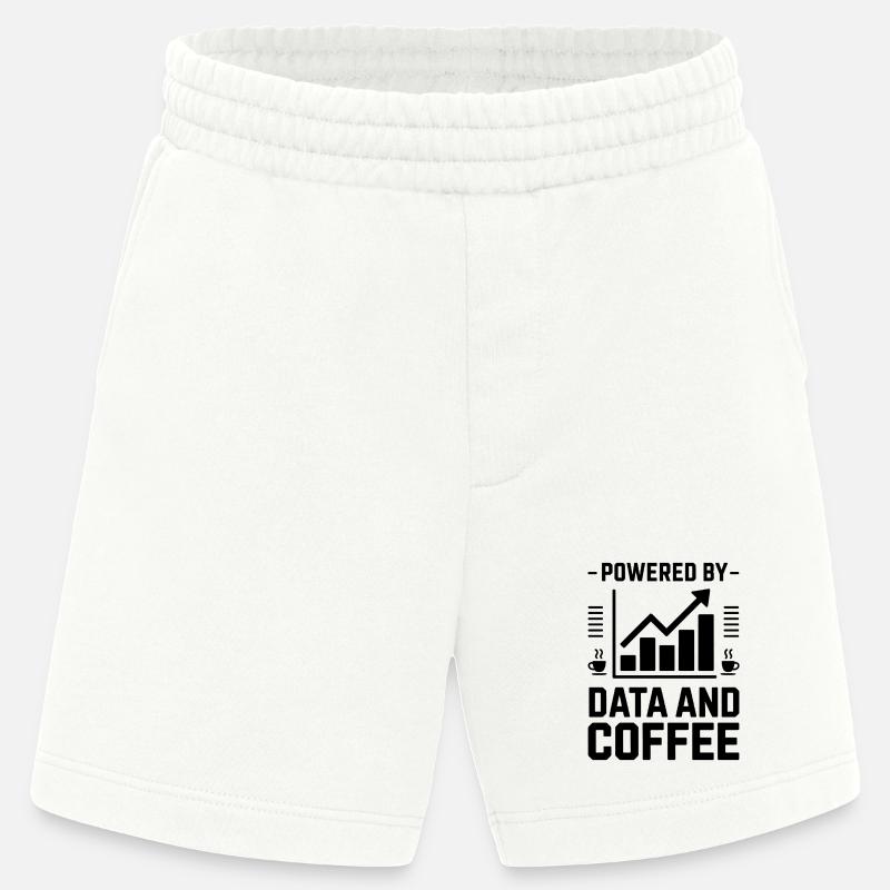 Datenanalyst Spruch Lustiges Datenanalyst Geschenk - Heavyweight Shorts - made by SPREAD  - OFF WHITE