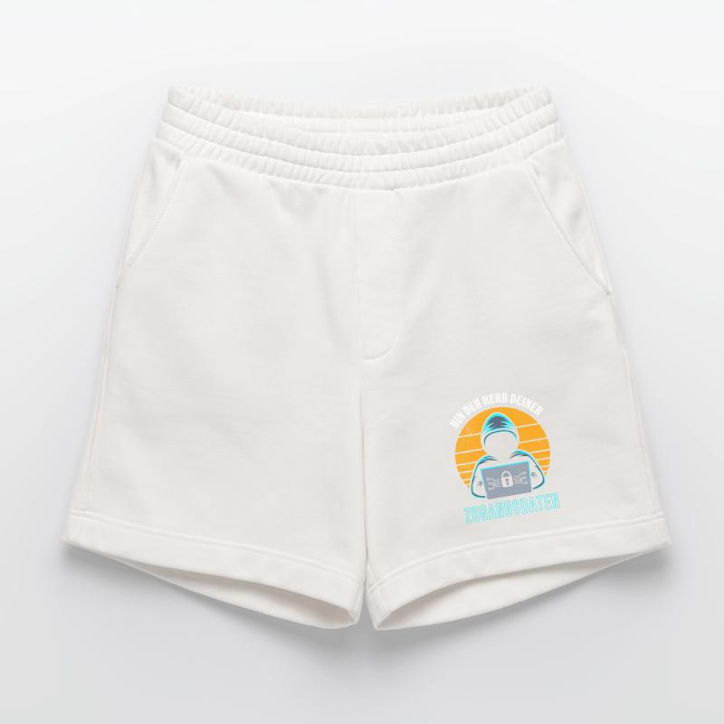 Science Coder BIN DER HERR DEINER ZUGANGSDATEN Heavyweight Shorts - made by SPREAD 