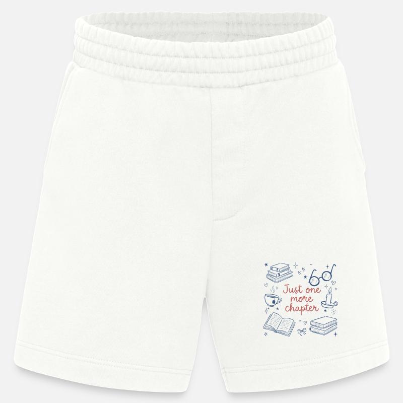 Nur noch ein Kapitel – Buchlesung - Heavyweight Shorts - made by SPREAD - OFF WHITE