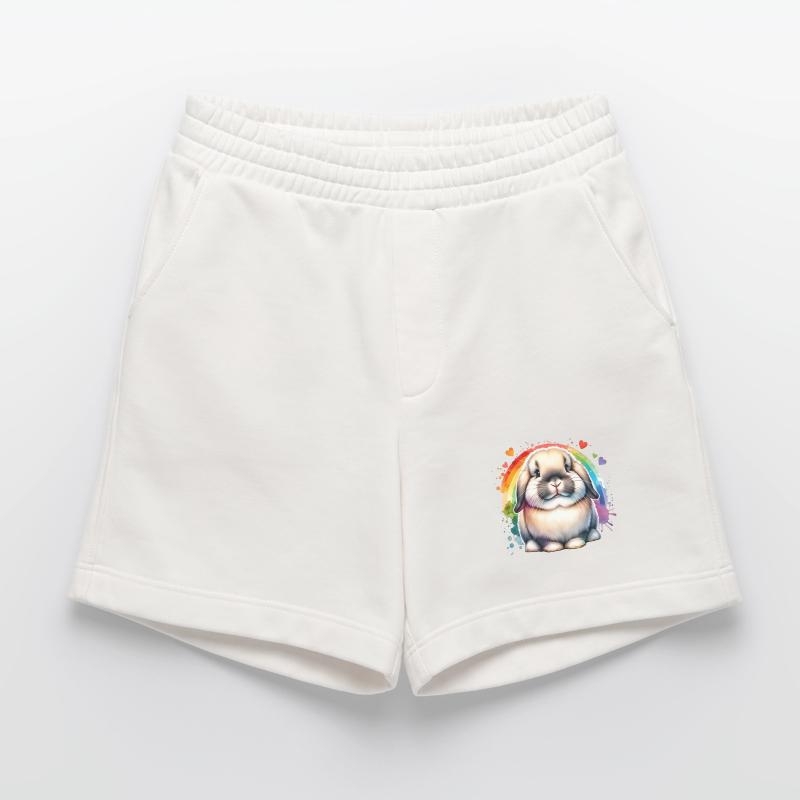 Dwarf Ram Rabbit Gift Heavyweight Shorts - made by SPREAD 