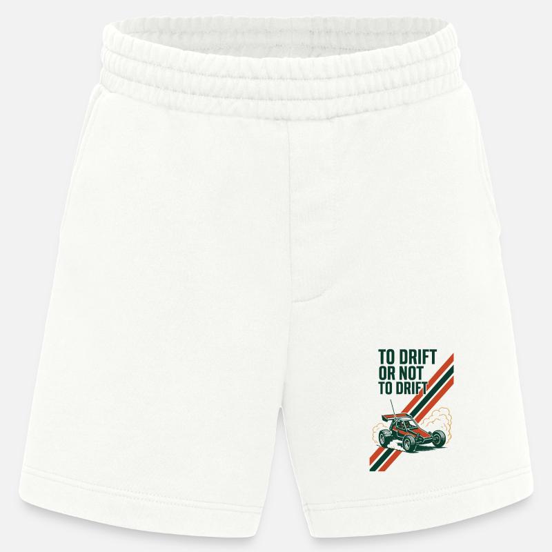 Driften oder nicht | RC Drift Auto - Heavyweight Shorts - made by SPREAD  - OFF WHITE