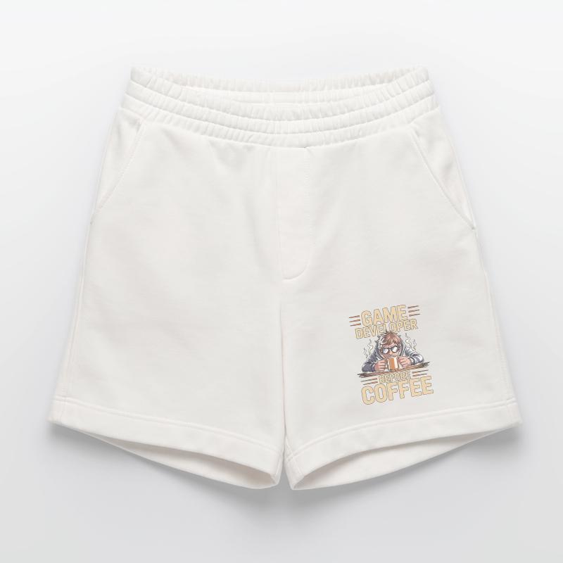 Game Developer Before Web Developer Coffee Lover Heavyweight Shorts - made by SPREAD 