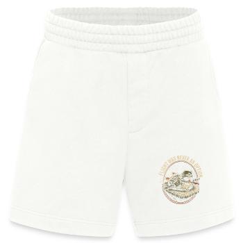 Kampfpanzer Schildkröte Patch - Heavyweight Shorts - made by SPREAD  - OFF WHITE - Vorne