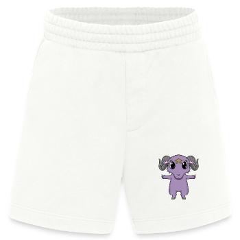 Satan Ziege Motiv - Heavyweight Shorts - made by SPREAD  - OFF WHITE - Vorne